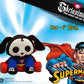 Skelanimals - Superman Dax 6" Mini Plush - Ozzie Collectables
