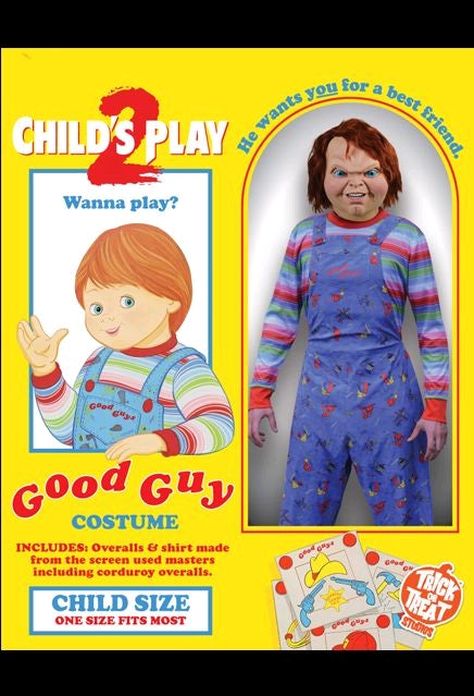 Child's Play 2 - Deluxe Good Guy Costume Child - Ozzie Collectables