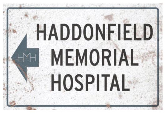 Halloween 2 - Haddonfield Memorial Hospital Sign - Ozzie Collectables