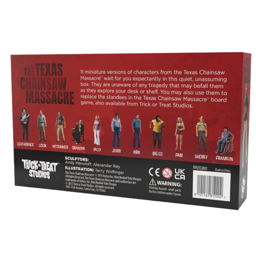 Texas Chainsaw Massacre - Miniature Characters (Set of 11)
