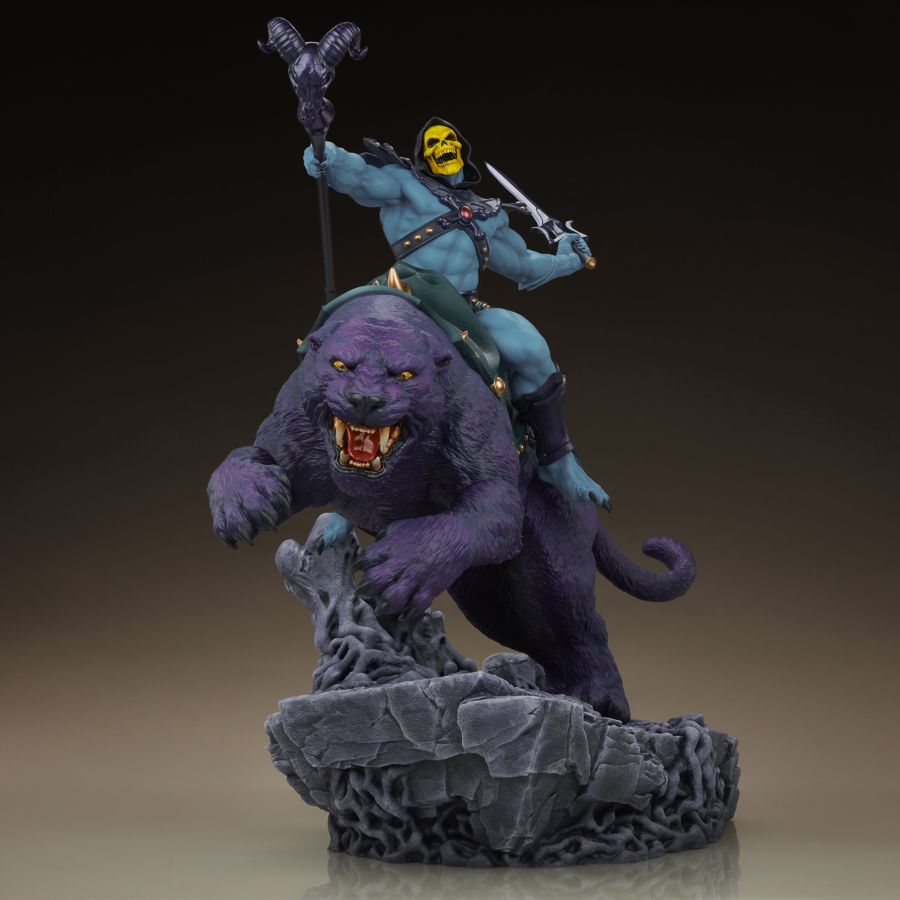 Masters of the Universe - Skeletor & Panthor Deluxe 1:6 Scale Maquette