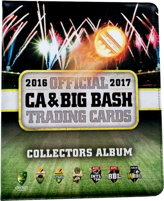 Cricket - 2016-17 Cricket Australia & BBL Album - Ozzie Collectables