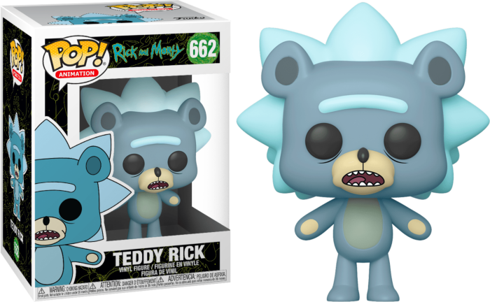 Rick and Morty - Teddy Rick Pop! Vinyl #662