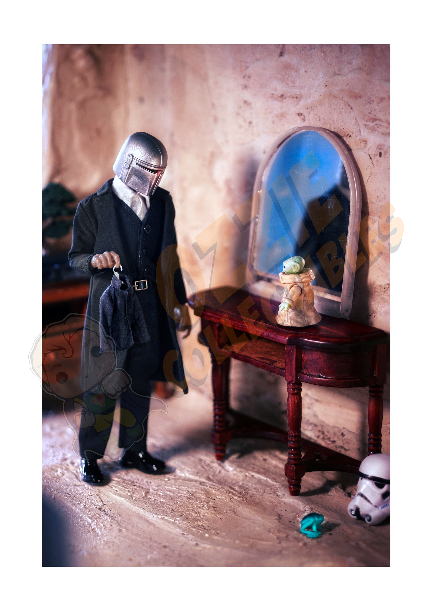 Star Wars: The Mandalorian - The Emmy Awards - Janan Lee Art Print Poster