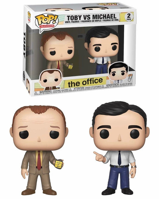The Office - Toby vs Michael Pop! Vinyl 2-pack