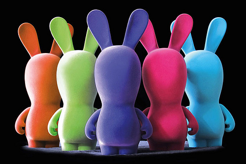 Rabbids - Raving Rabbids 11" Blue Velvet Rabbid - Ozzie Collectables