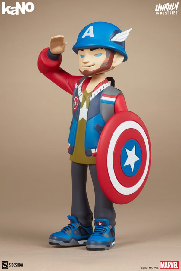 Marvel Comics - Captain America Designer Toy