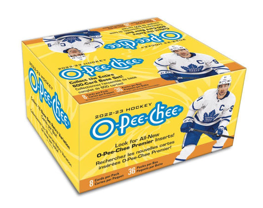 NHL - 2022/23 O-Pee-Chee Hockey Trading Cards - Retail (Display of 36)