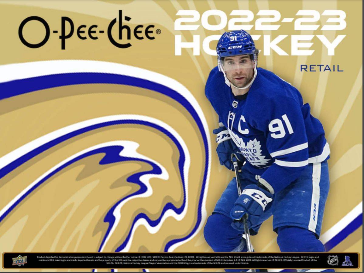 NHL - 2022/23 O-Pee-Chee Hockey Trading Cards - Retail (Display of 36)