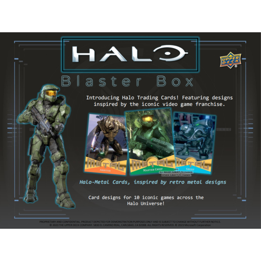 Halo: Legacy Collection - Trading Cards Blaster (Display of 7)