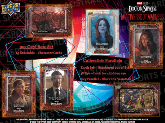 Doctor Strange 2: Multiverse of Madness - Hobby Trading Cards (Display of 15)