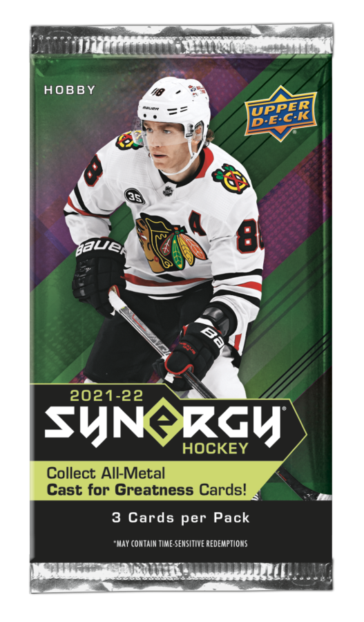 NHL - 2021/22 Synergy Hockey Trading Cards (Display of 8)