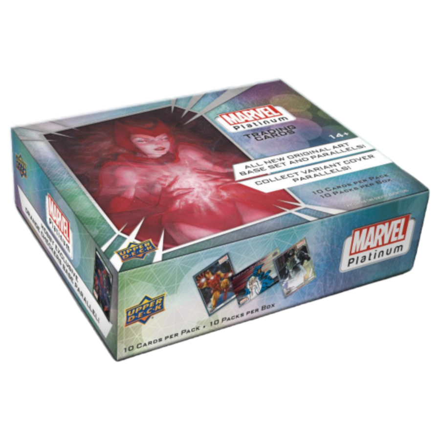Marvel - Platinum Hobby Trading Cards (Display of 10)