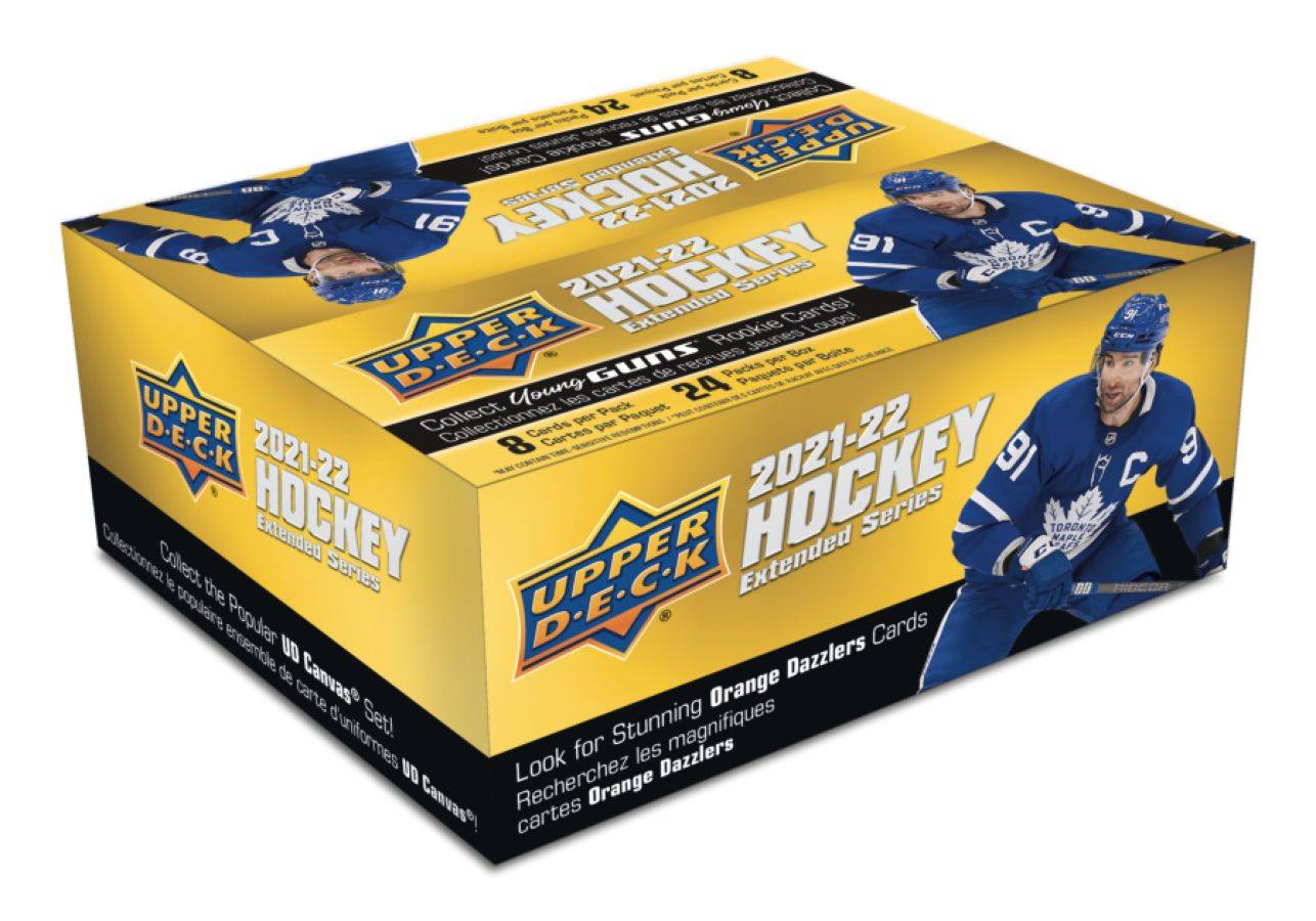 NHL - 2021/22 Upper Deck Extended Hockey - Retail (Display of 24)