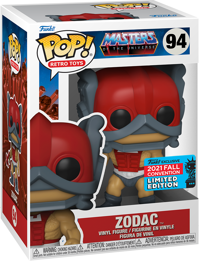 Masters of the Universe - Zodac NYCC 2021 Fall Convention Exclusive Pop! Vinyl