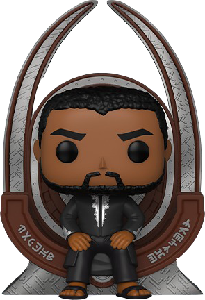 Black Panther (2018) - TChalla on Throne US Exclusive Pop! Deluxe