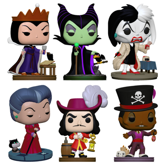 Ultimate Disney Villains Bundle - 6 POP! Vinyls