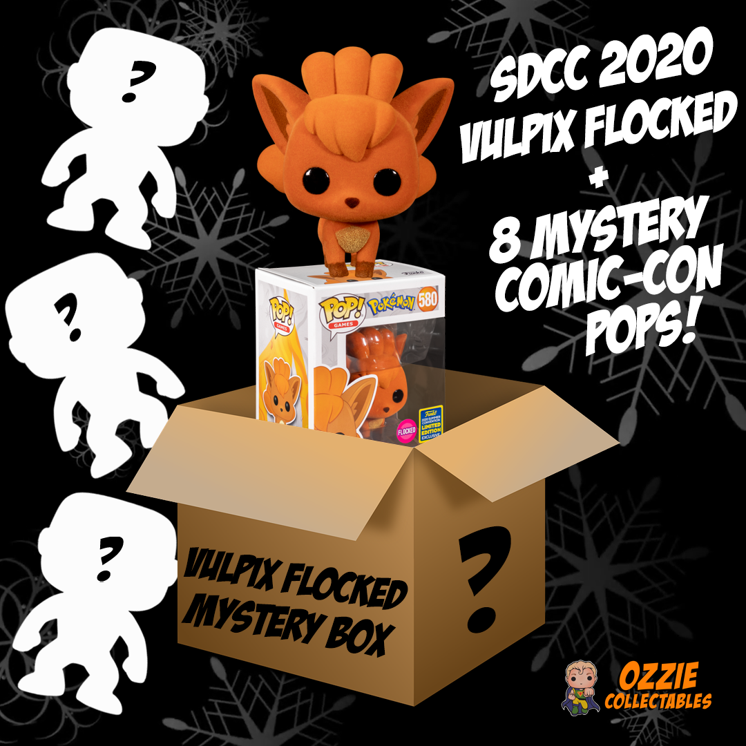 Vulpix Flocked SDCC 2020 MYSTERY Box
