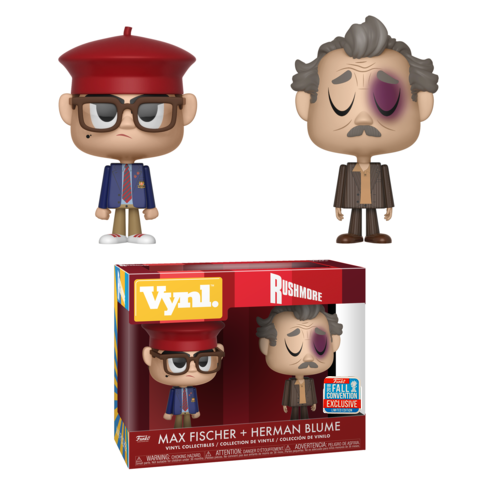 Rushmore - Max Fischer and Herman Blume Vynl. 2018 New York Fall Convention Exclusive - Ozzie Collectables