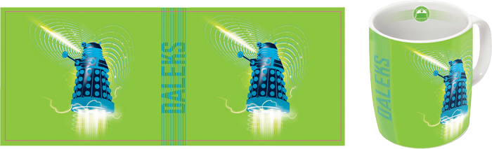 Doctor Who - Dalek Mug (Light Green) - Ozzie Collectables