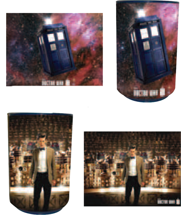 Doctor Who - TARDIS & Dalek Talking Bin - Ozzie Collectables
