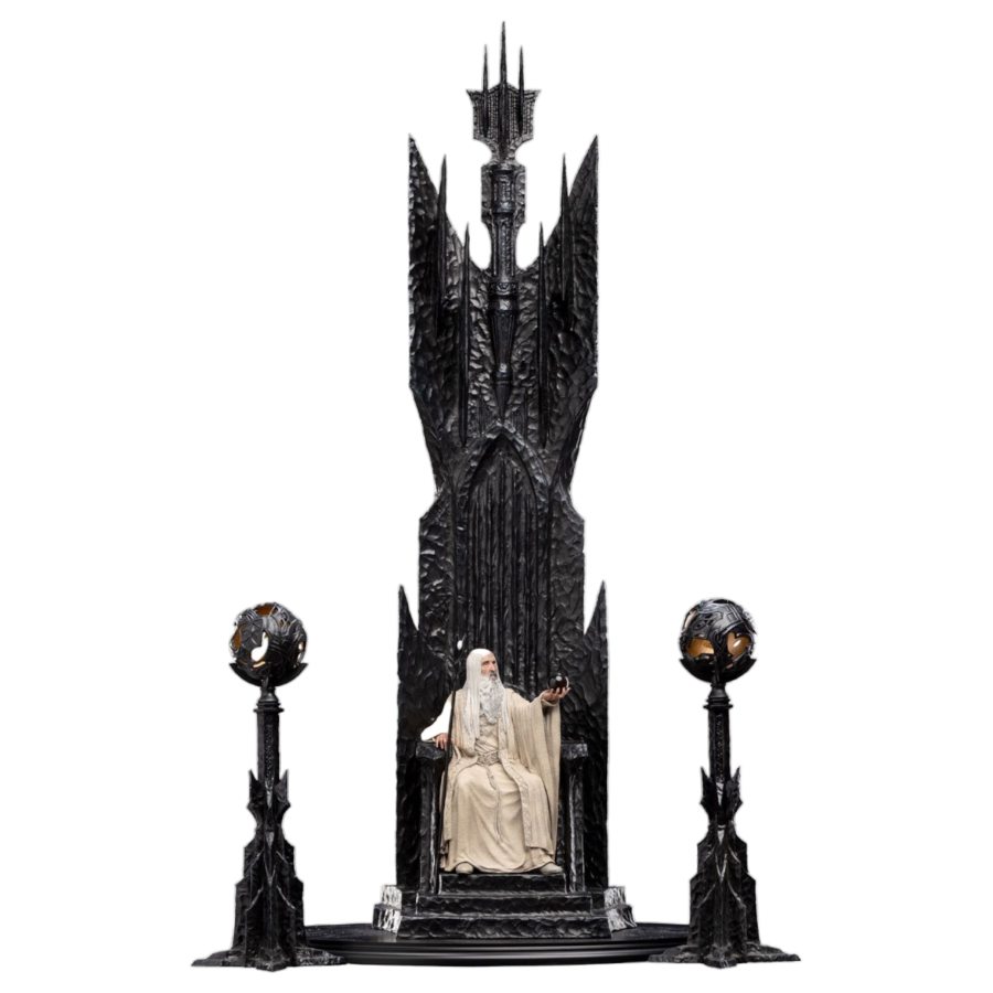 The Lord of the Rings - Saruman the White on Throne 1:6 Scale Statue