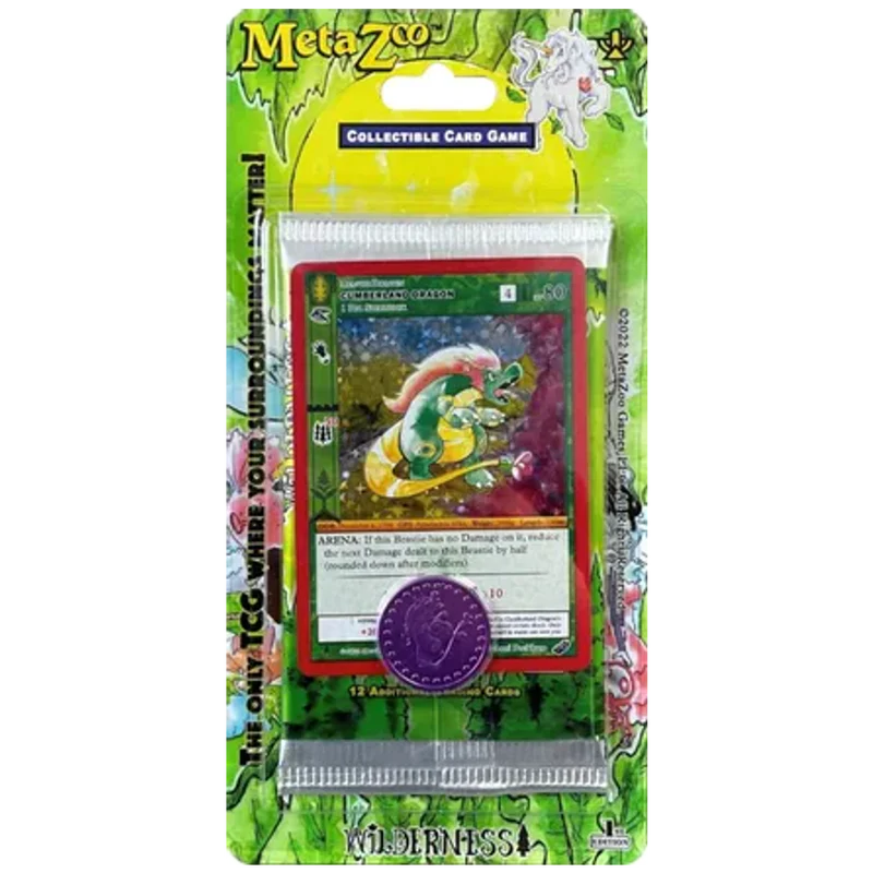 MetaZoo TCG Wilderness 1st Edition Blister Pack