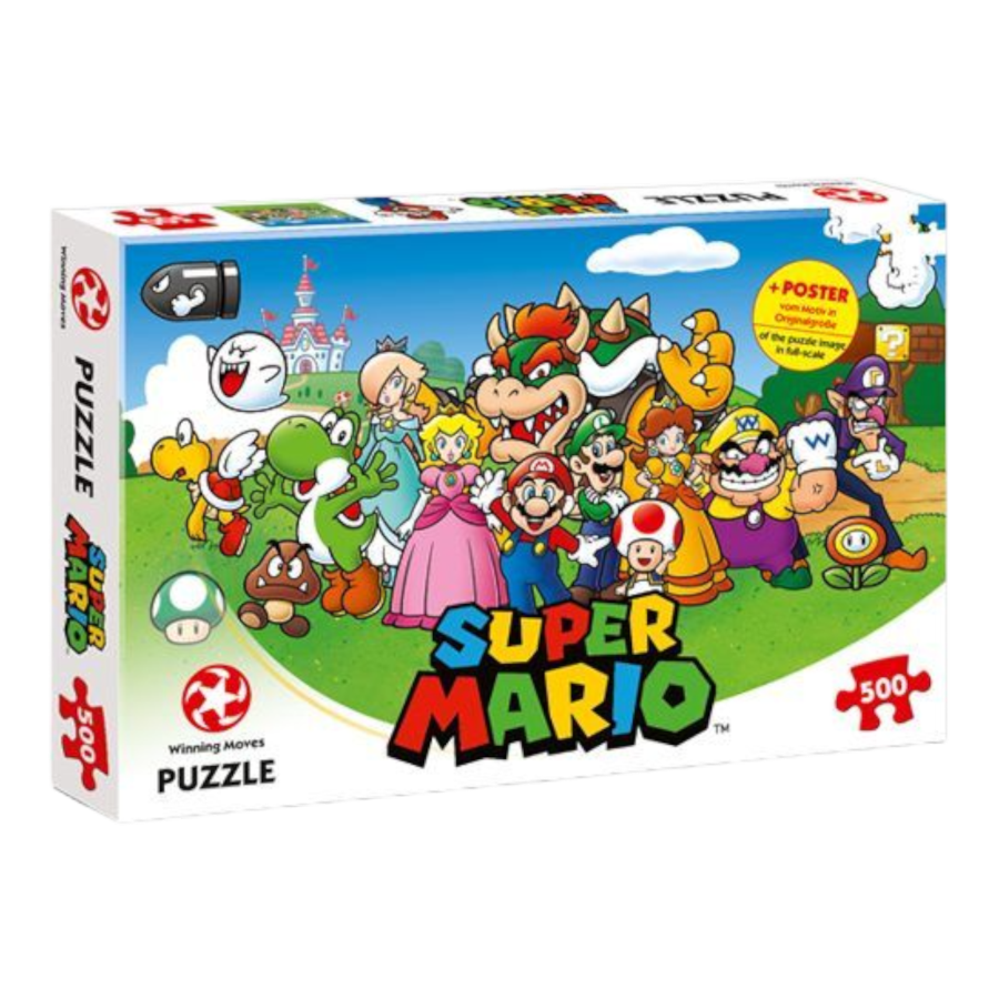 Super Mario - 500 Piece Jigsaw Puzzle