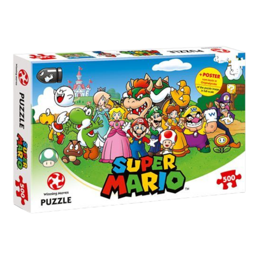 Super Mario - 500 Piece Jigsaw Puzzle