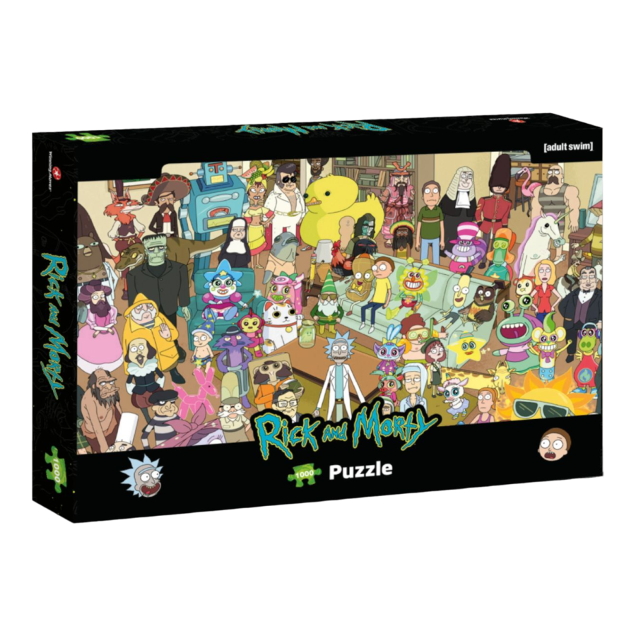 Rick and Morty - Total Rickall 1000 piece Jigsaw Puzzle