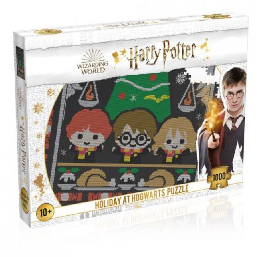 Harry Potter - Christmas at Hogwarts 1000 Piece Jigsaw Puzzle