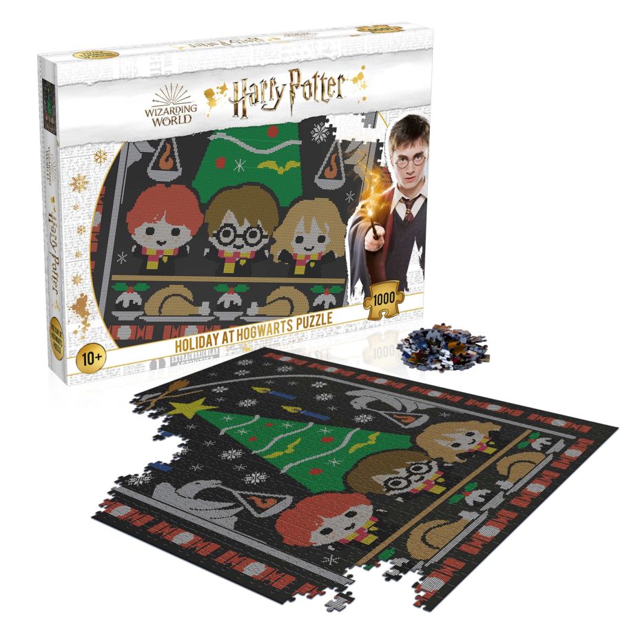 Harry Potter - Christmas at Hogwarts 1000 Piece Jigsaw Puzzle