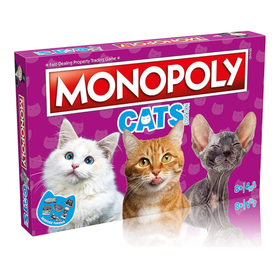 Exploding Kittens Monopoly Monopoly - Cats Edition | WINWM03528 | Ozzie Collectables