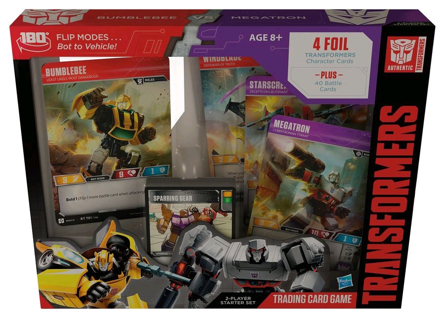 Transformers - TCG Bumblebee vs Megatron Starter Display - Ozzie Collectables
