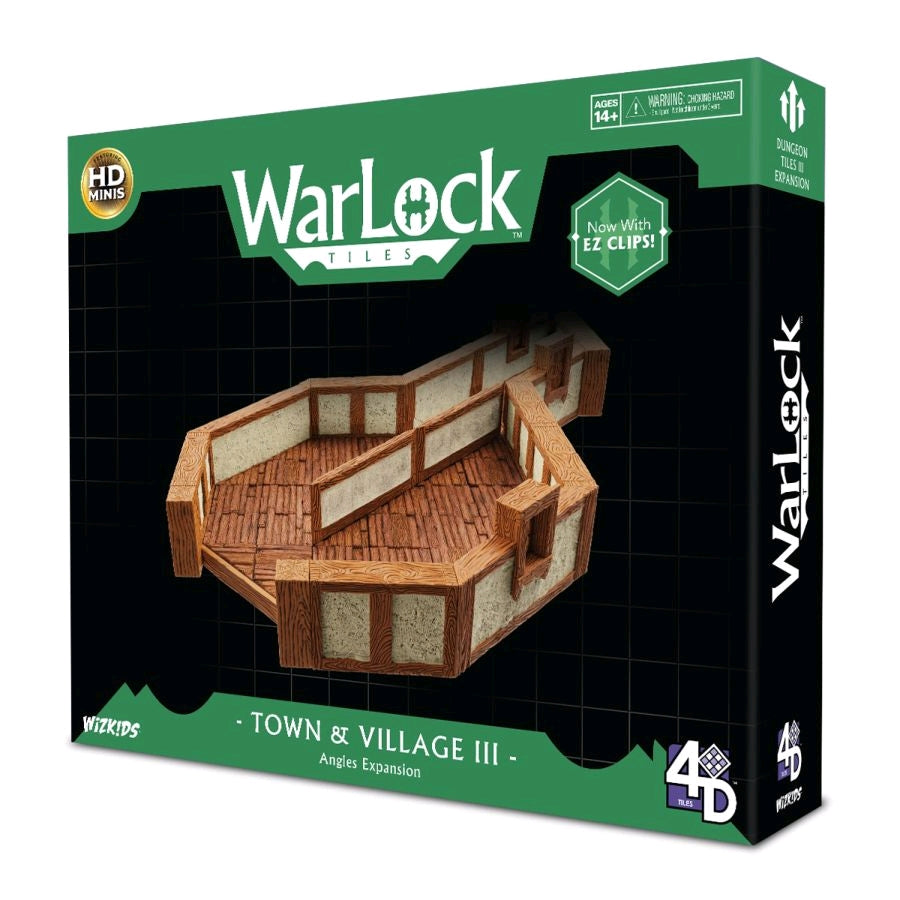 WarLock Tiles - Town & Village 3 Angles