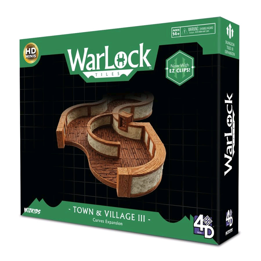 WarLock Tiles - Town & Village 3 Curves