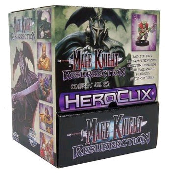 Heroclix - Mage Knight Resurrection (Gravity Feed of 24) - Ozzie Collectables