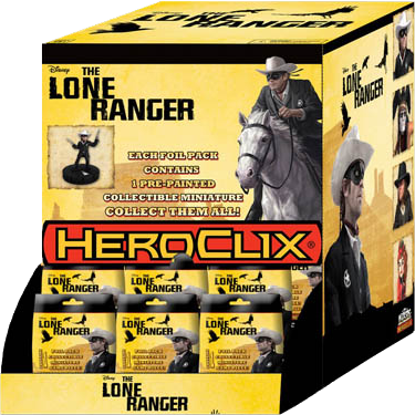 Heroclix - The Lone Ranger (Gravity Feed of 24) - Ozzie Collectables