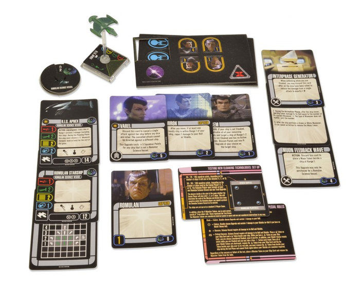 Star Trek - Attack Wing Wave 0 RIS Apnex Expansion Pack - Ozzie Collectables