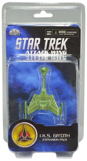 Star Trek - Attack Wing Wave 0 IKS Gr'oth Expansion Pack - Ozzie Collectables