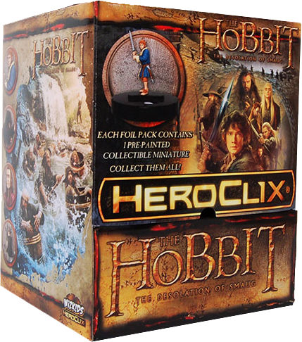 Heroclix - The Hobbit Desolation of Smaug (Gravity Feed of 24) - Ozzie Collectables