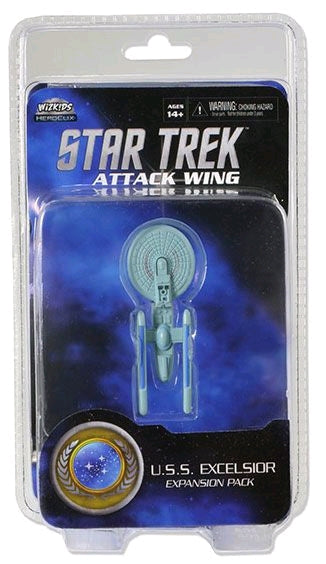 Star Trek - Attack Wing Wave 2 USS Excelsior Expansion Pack - Ozzie Collectables