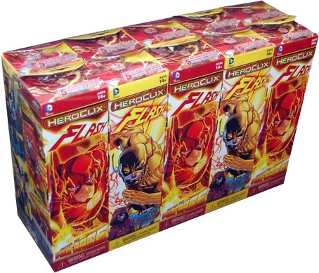 Heroclix - DC Comics The Flash Booster Brick (Brick of 10) - Ozzie Collectables