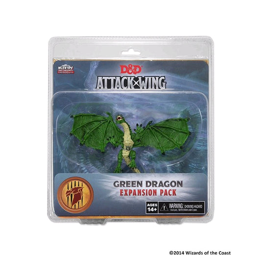 Dungeons & Dragons - Attack Wing Wave 1 Green Dragon Expansion Pack - Ozzie Collectables