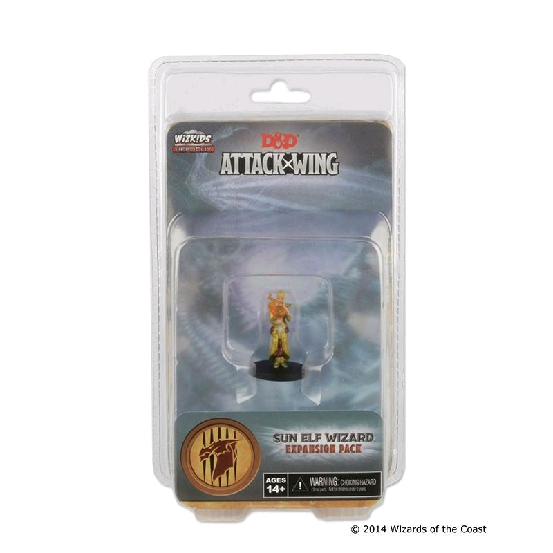 Dungeons & Dragons - Attack Wing Wave 1 Sun Elf Wizard Expansion Pack - Ozzie Collectables
