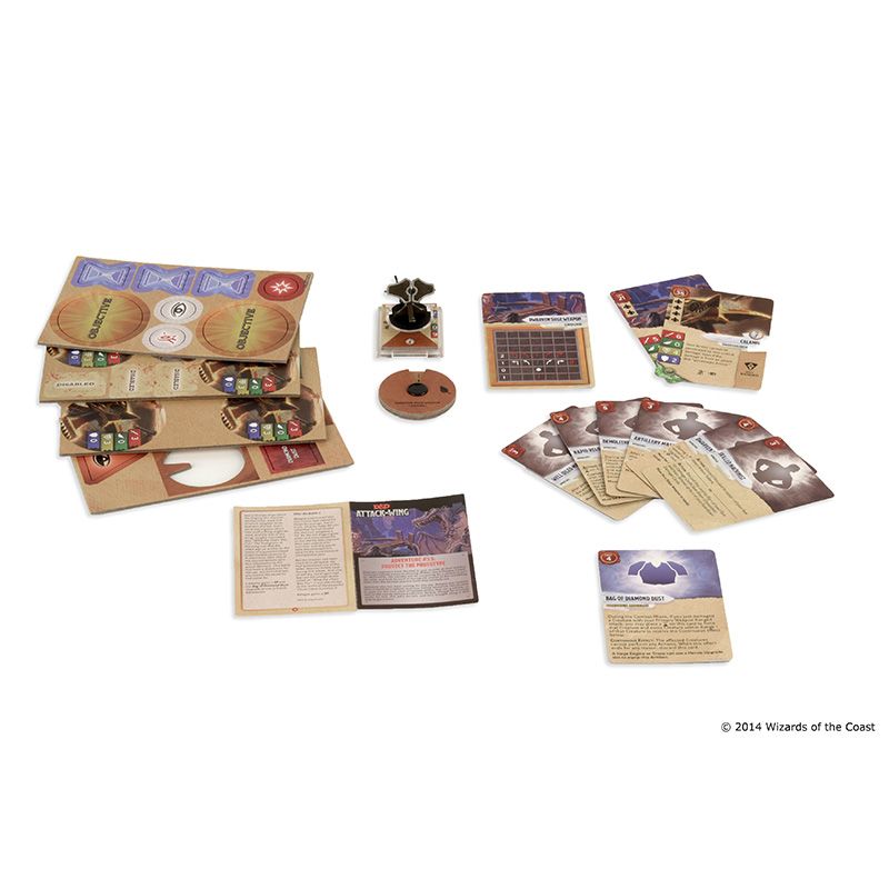 Dungeons & Dragons - Attack Wing Wave 1 Dwarven Ballista Expansion Pack - Ozzie Collectables