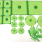 Dungeons & Dragons - Attack Wing Base & Pegs Set Green - Ozzie Collectables