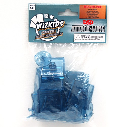 Dungeons & Dragons - Attack Wing Base & Pegs Set Blue - Ozzie Collectables