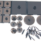Dungeons & Dragons - Attack Wing Base & Pegs Set Black - Ozzie Collectables