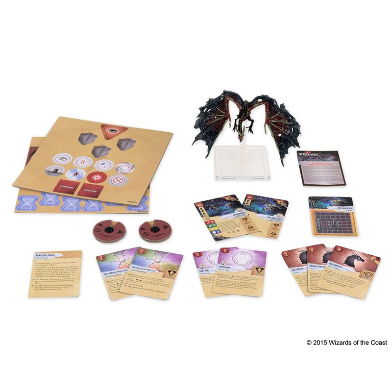 Dungeons & Dragons - Attack Wing Wave 5 Red Dracolich - Ozzie Collectables